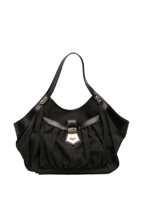 Fendi Pre-Owned 2010-2025 Zucca Canvas Chef tote bag - Black