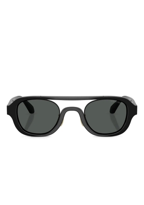Giorgio Armani round-frame sunglasses - Black