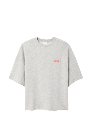 American Vintage Nyzzow logo-print T-shirt - Grey