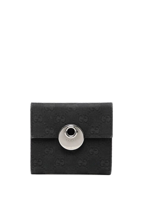 Gucci Pre-Owned 2000-2015 GG Canvas Eclipse Wallet small wallets - Black