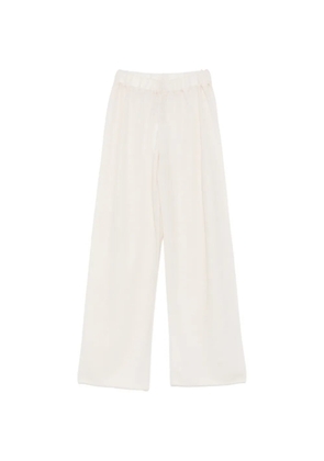 Dusan elasticated-waistband trousers - Neutrals