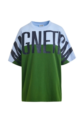 Essentiel Antwerp lettering-print T-shirt - Green