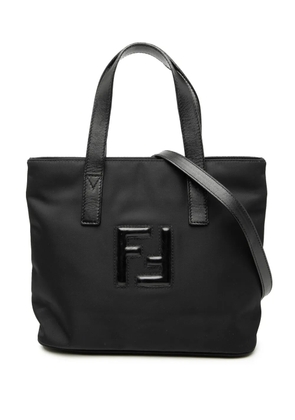 Fendi Pre-Owned 20th Century Nylon FF satchel - Black