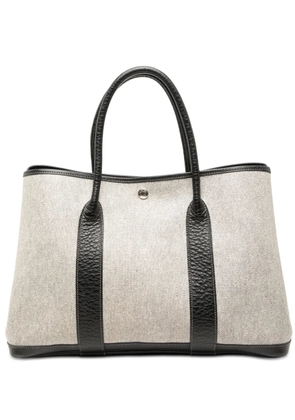 Hermès Pre-Owned 2002 Toile and Negonda Garden Party 36 tote bag - Grey