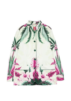F.R.S For Restless Sleepers floral-print jacket - Green