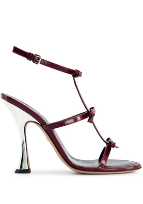 Giambattista Valli Love Bow high-heel sandals - Brown