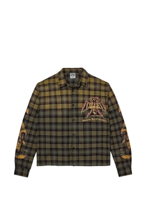 Vale tartan graphic flannel - Green