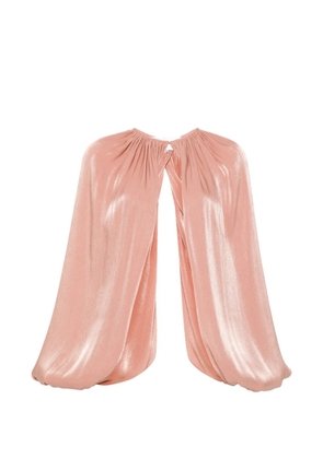 Costarellos gathered jacket - Pink