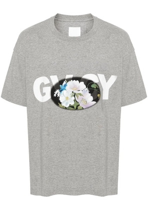 Givenchy mélange cotton T-shirt - Grey