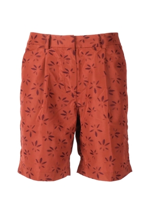 K-Way jacquard shorts - Red