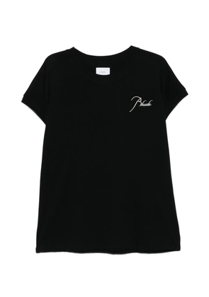 RHUDE round-neck T-shirt - Black
