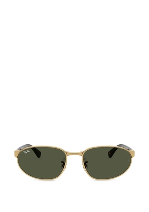 Ray-Ban oval-frame sunglasses - Gold