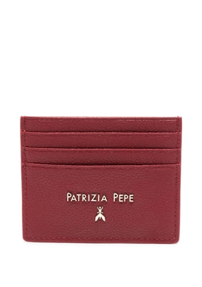 Patrizia Pepe leather cardholder - Red