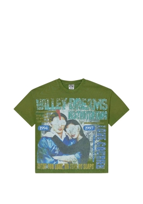 Vale Robot Bling graphic-print T-shirt - Green