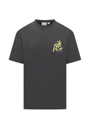 Gramicci logo-detail T-shirt - Black