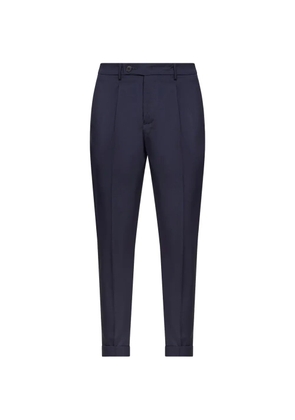 D4.0 pleated trousers - Blue
