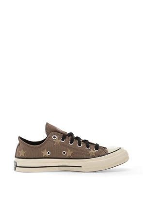 Converse star print Chuck 70 sneakers - Brown