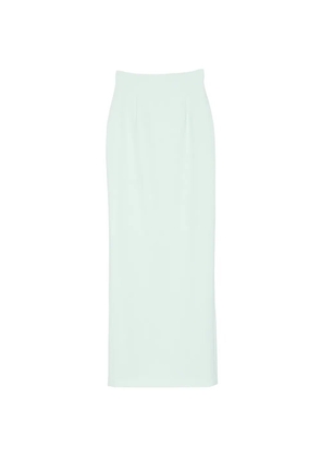 Costarellos back-slit maxi skirt - Green