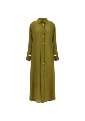 Jejia Antoine shirt maxi dress - Green