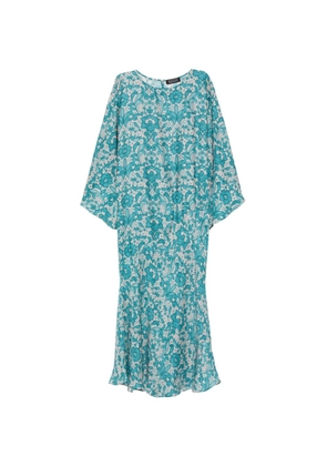 Gianluca Capannolo Robbie silk midi dress - Blue