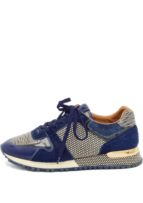 Louis Vuitton Pre-Owned leather sneakers - Blue