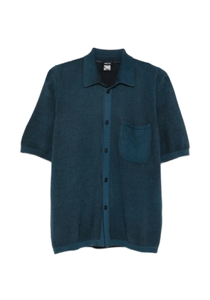 Avant Toi pocket button shirt - Blue