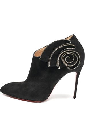 Christian Louboutin Pre-Owned 110mm Mrs Baba heeled boots - Black