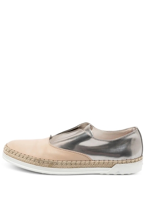 Tod's Vintage espadrille leather sneakers - Neutrals