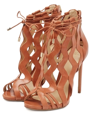 Alexandre Birman pre-owned 100mm Loreta boots - Brown