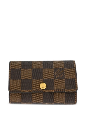 Louis Vuitton Pre-Owned 2011 Damier-pattern key case - Brown