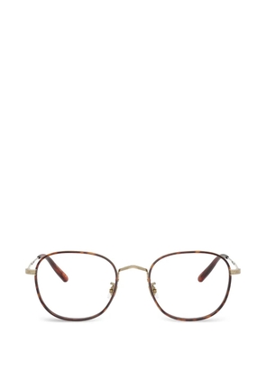 Oliver Peoples round-frame glasses - Brown