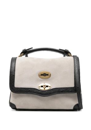 Zanellato mini Postina tote bag - Grey