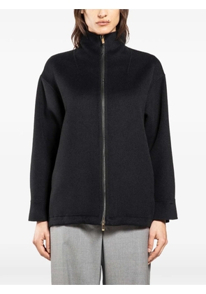 Max Mara stand-collar jacket - Black