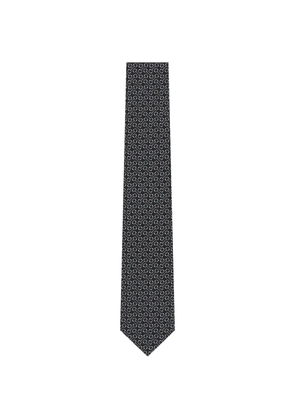 Gucci patterned tie - Black