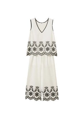 TWINSET embroidery pyjama set (set of two) - White