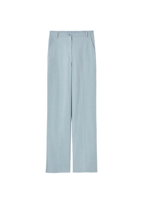 Claudie Pierlot button straight trousers - Blue