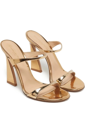 Gianvito Rossi Aura leather sandals - Gold