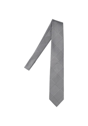 TOM FORD houndstooth tie - Grey