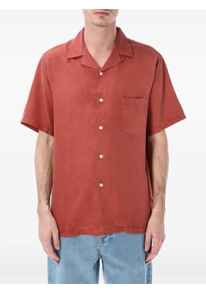 Portuguese Flannel Dogtown pocket short-sleeve shirt - Red