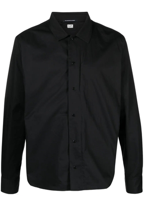 C.P. Company zipped gabardine shirt - Black