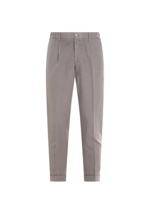 GTA Pantalone Dennis pleated trousers - Grey