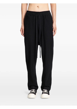 Thom Krom drawstring wool trousers - Black