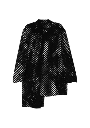 Yohji Yamamoto patterned buttoned jacket - Black