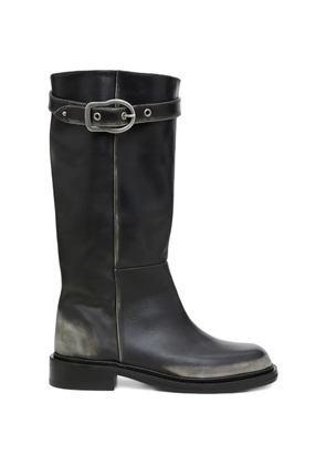 Dorothee Schumacher Vintage Essence buckle boots - Black
