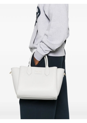 Emporio Armani logo-patch tote bag - Grey