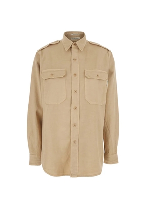 Roy Rogers pocket button shirt - Neutrals