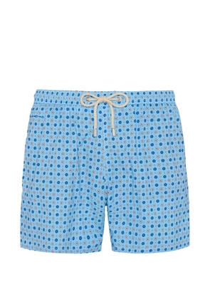 MC2 Saint Barth patterned swim shorts - Blue