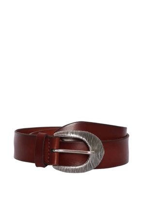 Orciani textured buckle leather belt