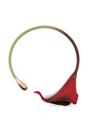 Cult Gaia calla-lily choker - Gold