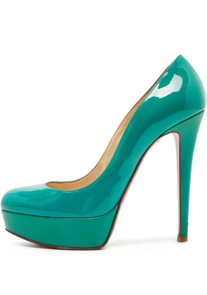 Christian Louboutin Pre-Owned 130mm platform pumps - Green